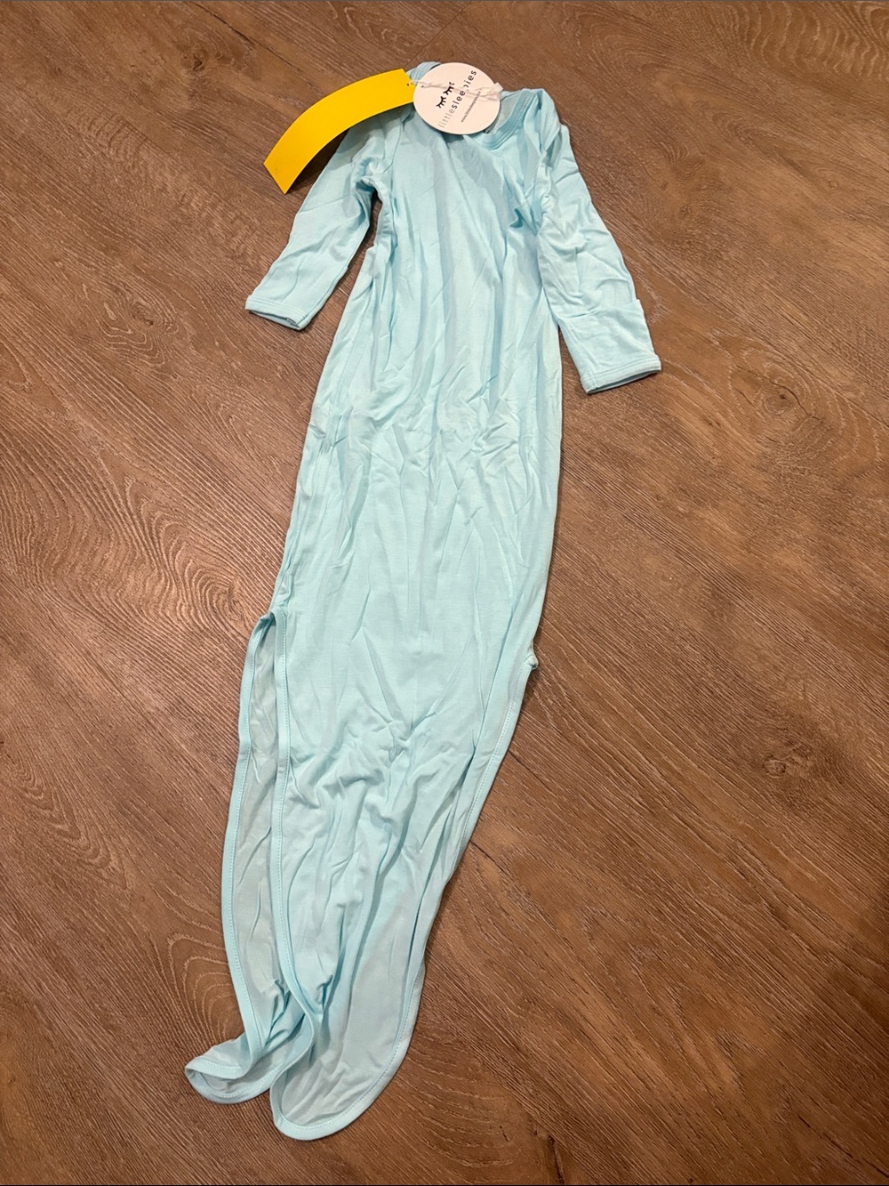 Little Sleepies Light Aqua Long Sleeve sleeper